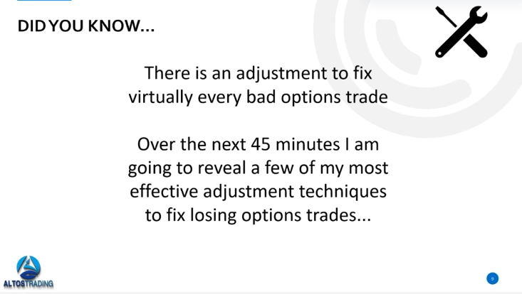 39 seconds of how to turn a bad trade to good