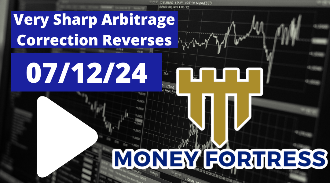 Very Sharp Arbitrage Correction Reverses