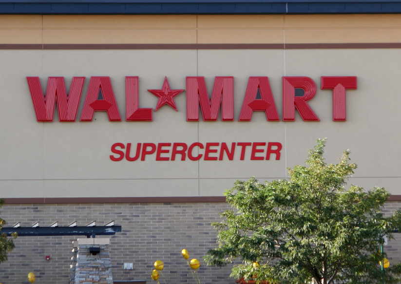 Noteworthy strength in Wal-Mart Stock